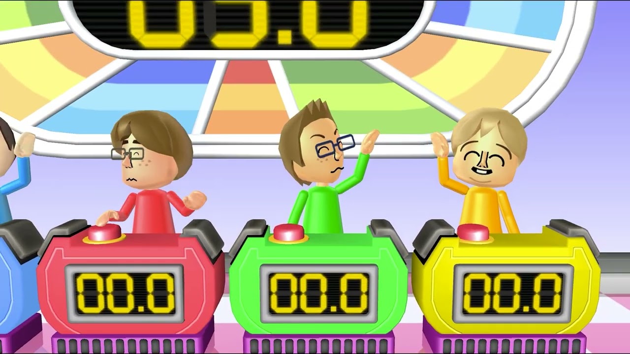 Wii Party - Swap meet Standard difficult vs Chris vs Nick vs Megan