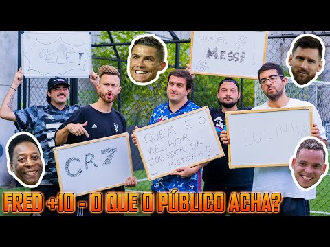 Quem é o melhor jogador da história? Perguntamos pra 100 pessoas!