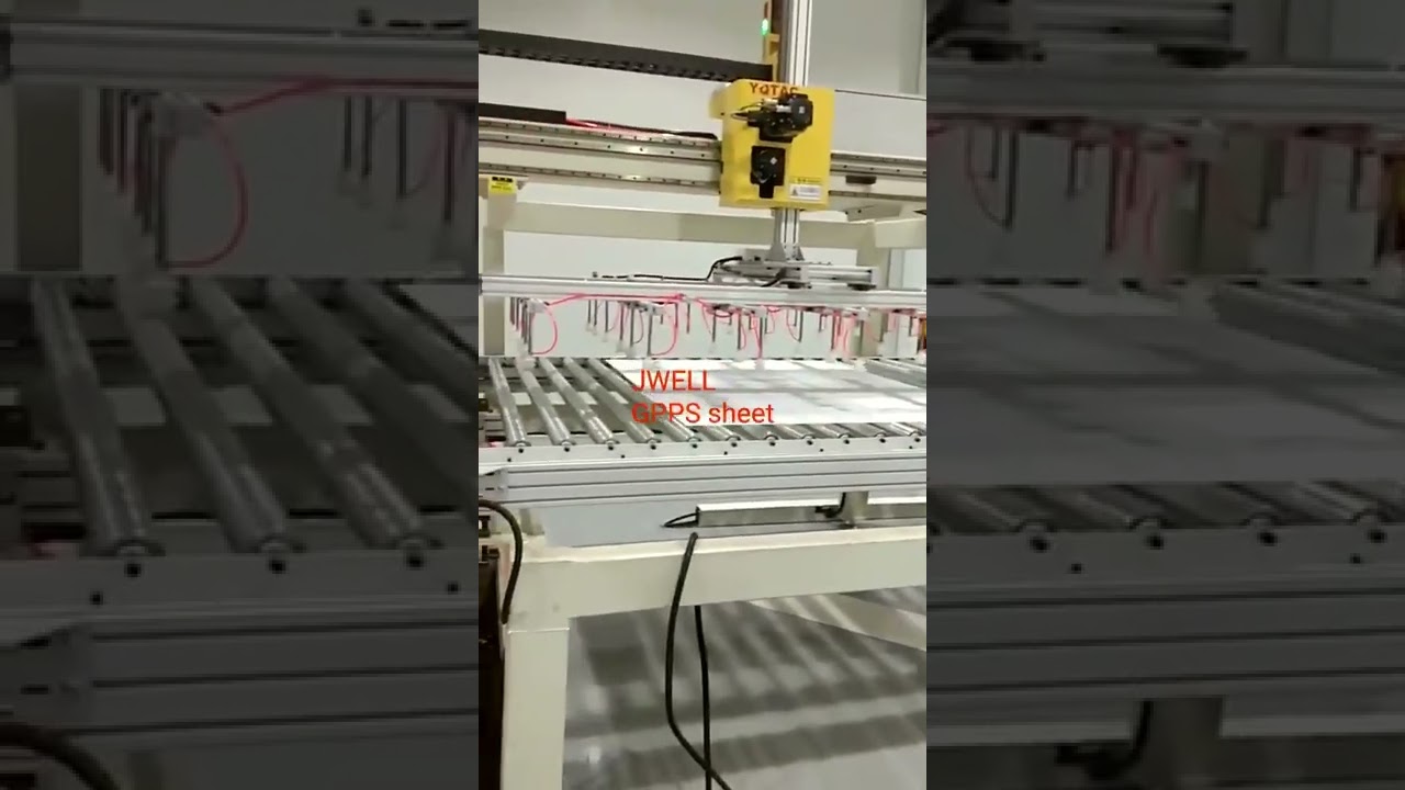 Jwell GPPS sheet extrusion machine | line