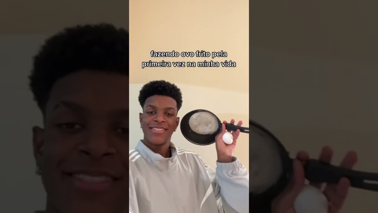 fazendo ovo frito pela primeira vez…