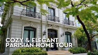 Cozy & Elegant Parisian Home Tour | French Style Inspiration