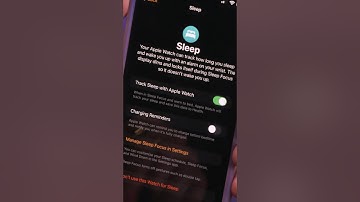 Setting Up Apple Watch Sleep Tracking