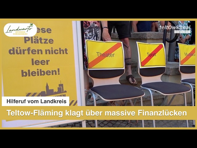 Hilferuf vom Landkreis | Teltow-Fläming klagt über massive Finanzlücken