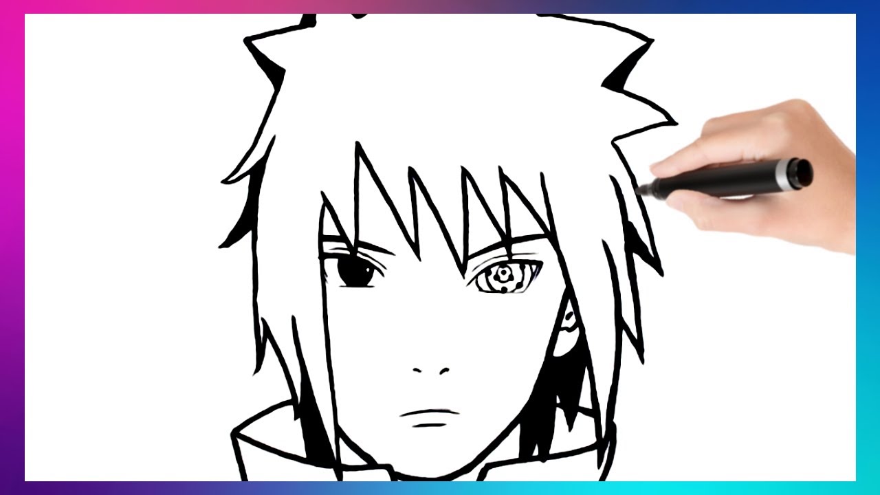 Como dibujar PASO A PASO A SASUKE ADULTO うちはサスケ - thptnganamst.edu.vn