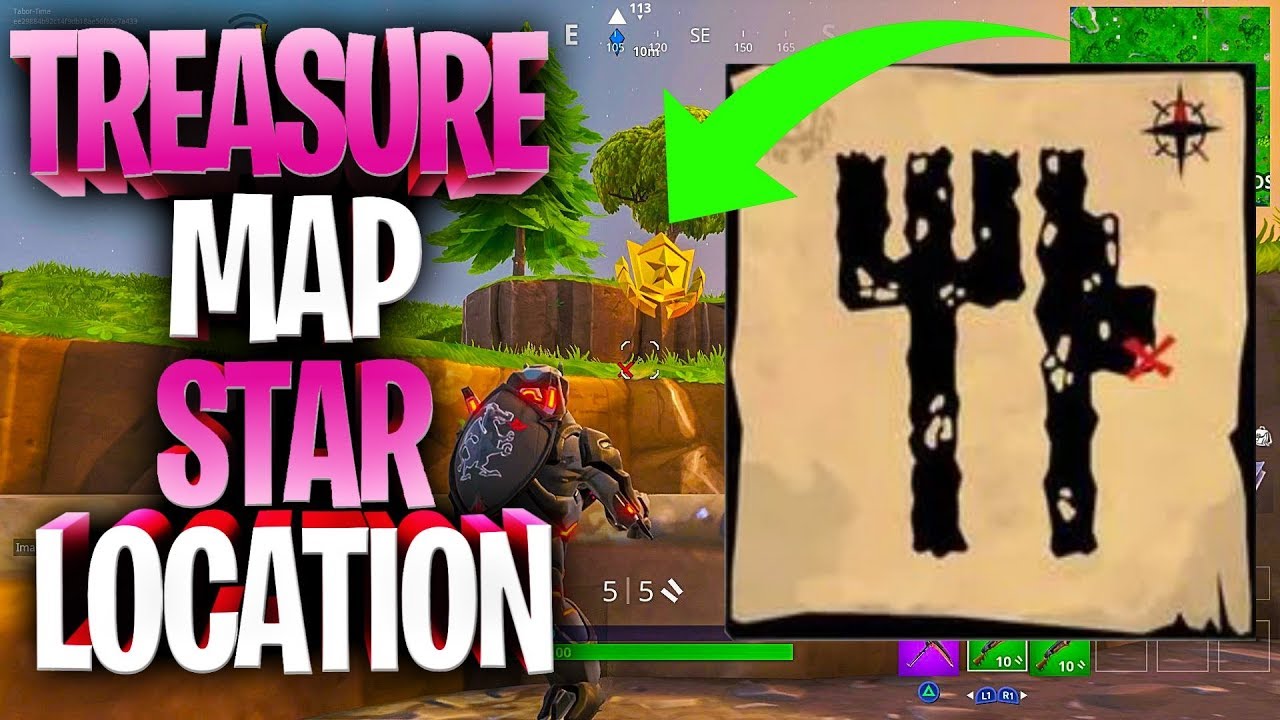 Search The Treasure Map Sign Post Found In Junk Junction. Junk Junction Treasure Map Star Location