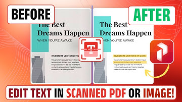 How to Edit Text in Scanned PDF or Image | Best OCR PDF Editor #ocr #editpdf #PDFEditing
