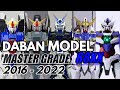 Every daban model master grades series from 8801 to 8826