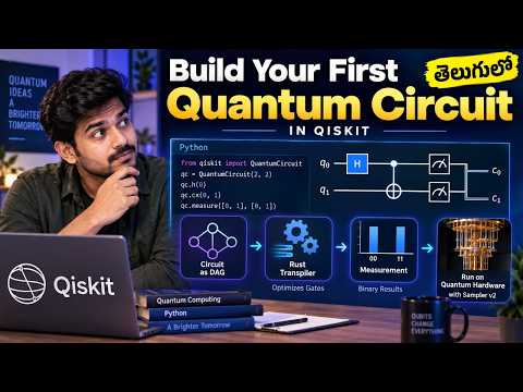 05 - Building Your First Quantum Circuit in Qiskit | Telugu