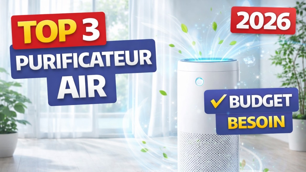 Meilleurs Purificateurs d’Air 2026 : Top 3 selon votre budget et vos besoins !