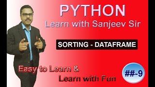 Sorting DataFrame in Pandas