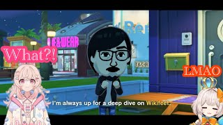 Kojima became friends with Pippa because of WikiFeet on Tomodachi Life