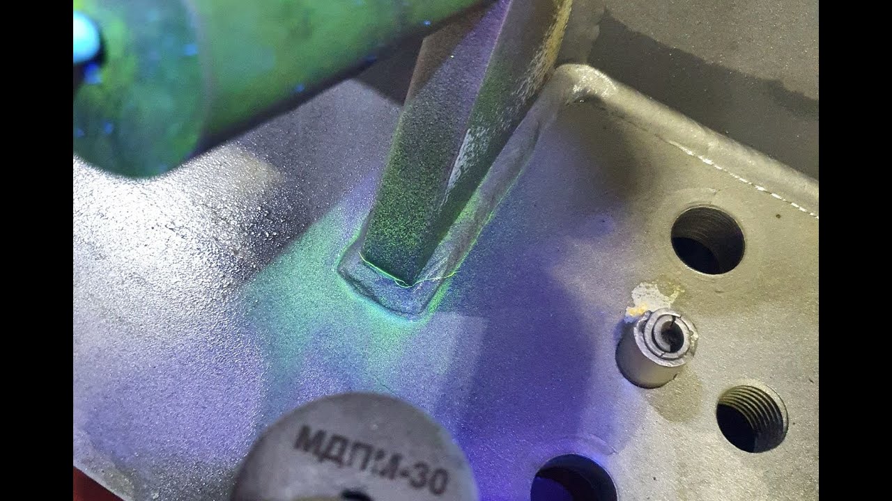 Магнитопорошковая дефектоскопия сварных швов | Способ обнаружения ...