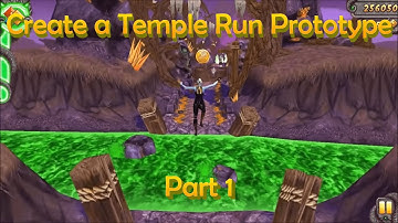 UE5.0 Temple Run Tutorial: Part 1 | Create An Infinite Runner | Temple Run Prototype