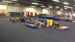 Using a wall or block and panel mat to increase flexibility!