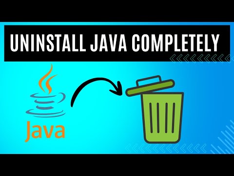 How To Uninstall Java JDK Fast and Easy!