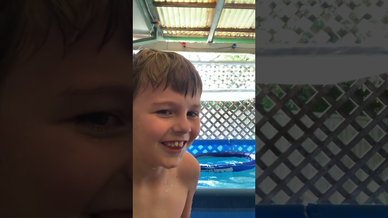 Cohen and Lincoln Corbin pool Bloopers