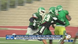 Lincoln High School coaches struggling to fill roster