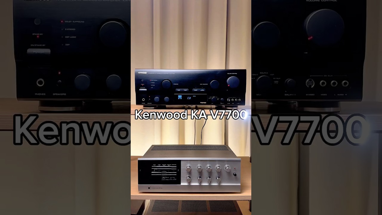 🎥 Kenwood KA-V7700 (1993) | Vintage Audio-Video Amplifier