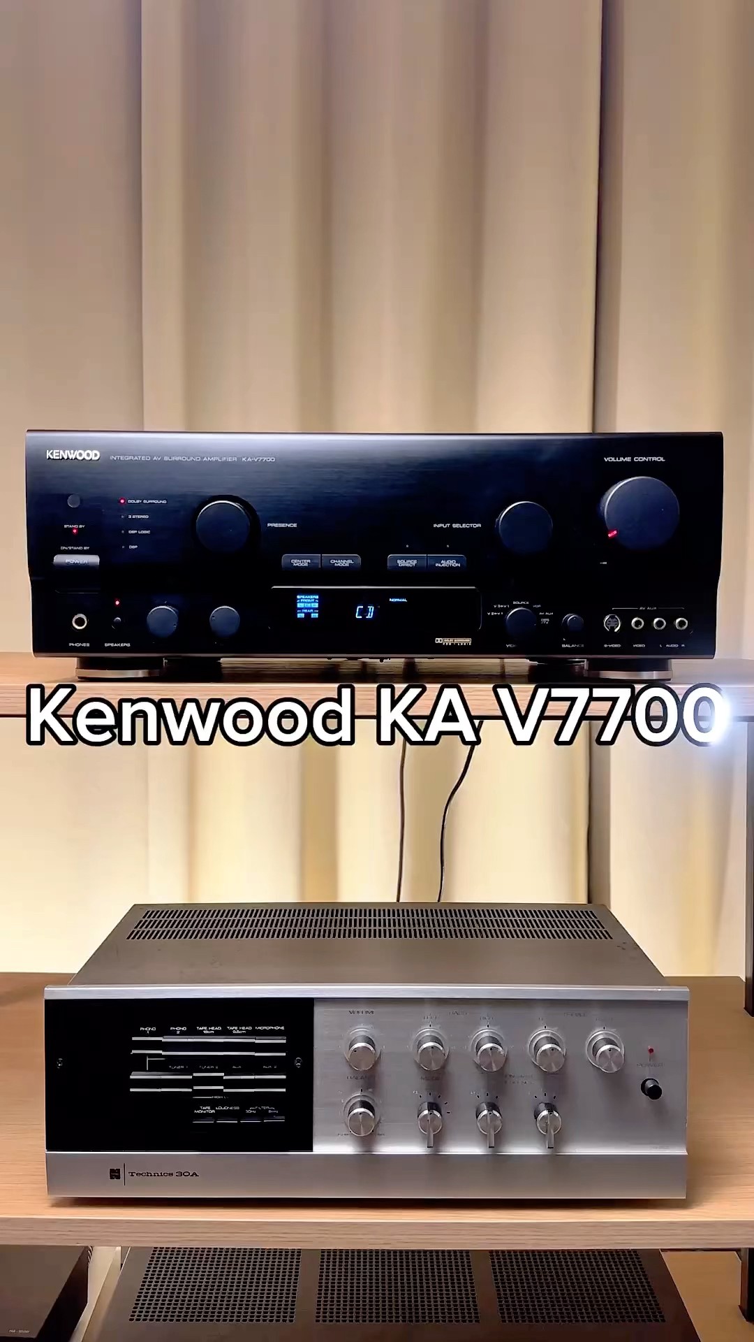 🎥 Kenwood KA-V7700 (1993) | Vintage Audio-Video Amplifier