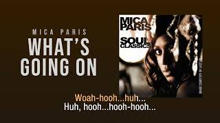 What's Going On | Mica Paris | Lyric Video