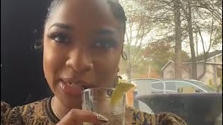 Toya Johnson insta live