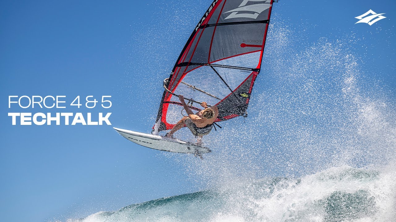 NAISH 2026 WAVE SAILS FORCE 4 AND 5 | TECHTALK W/ ROBBY NAISH