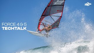 NAISH 2026 WAVE SAILS FORCE 4 AND 5 | TECHTALK W/ ROBBY NAISH