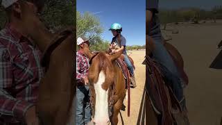 He sells Aug 1 Lotta Chex Cat helping  his beginner rider become knowledgeable!