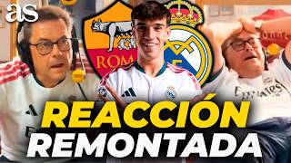 RONCERO REACTION to ROMA 3 vs 4 REAL MADRID | From APATHY to ECSTASY following the COMEBACK