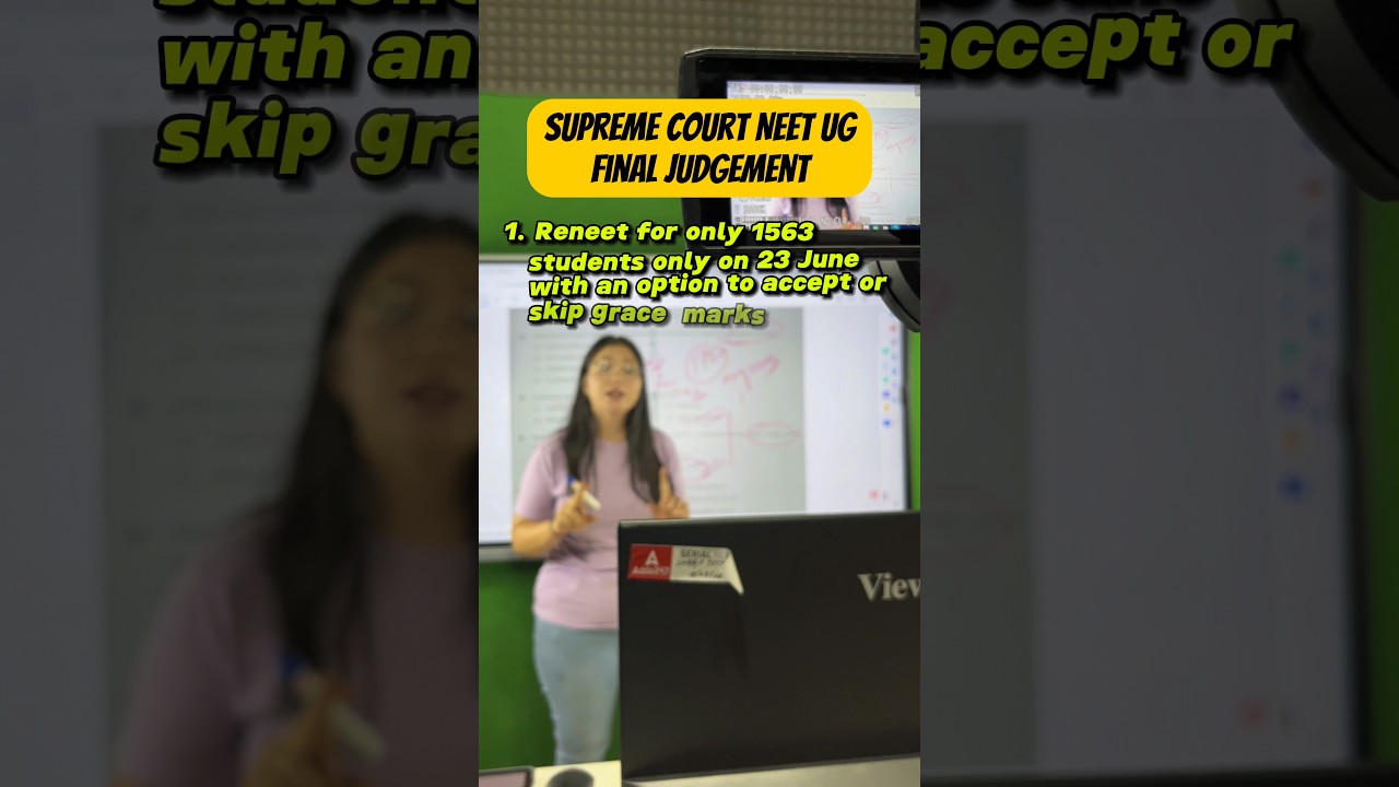 NEET UG Supreme Court Final Judgement, are you happy?🔥 