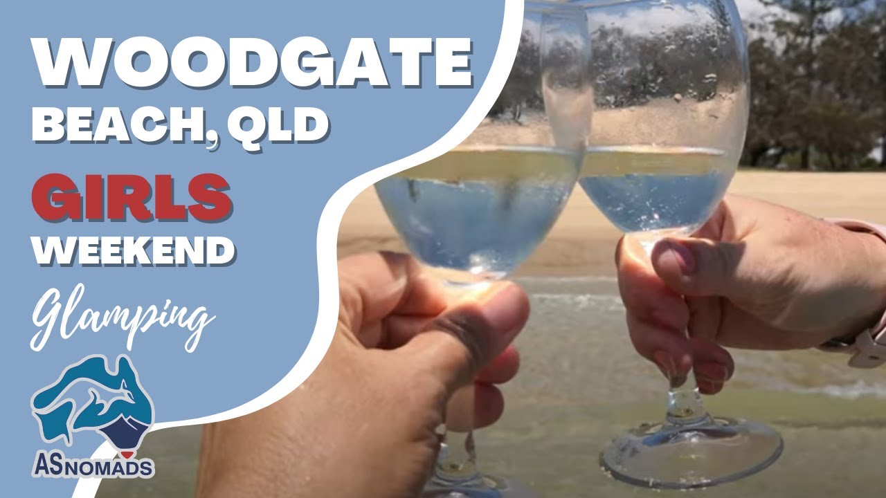 GIRLS WEEKEND Glamping in a Safari Tent | EP 04 Woodgate Beach and Mary Poppins Museum Maryborough
