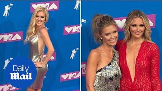 Heidi Montag Audrina Patridge and Stephanie Pratt at MTV VMAs