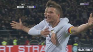 Lukas Podolski Unbelievable Goal   Germany vs England 1 0   Friendly 22032017 HD