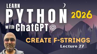 Python Programming Tutorial for Beginners | Create f-strings
