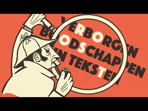 Hoe vind je een verborgen boodschap in een tekst? - VLOGBOEK