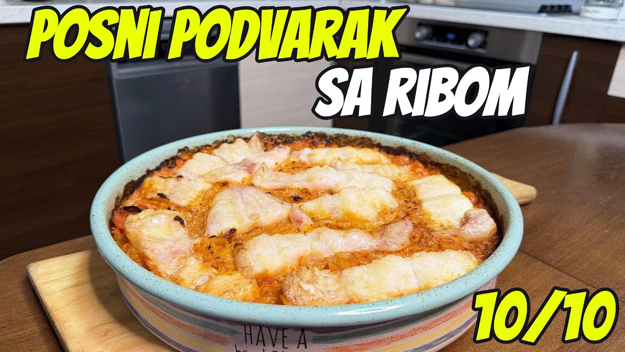 Najbolji posni ručak? | Podvarak sa ribom - izuva!