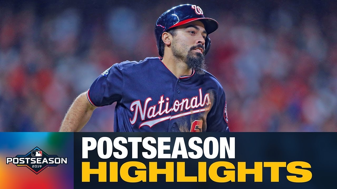 Anthony Rendon 2019 MLB Postseason Highlights (Nationals star dominated! .328, 3 HRs, 15 RBIs