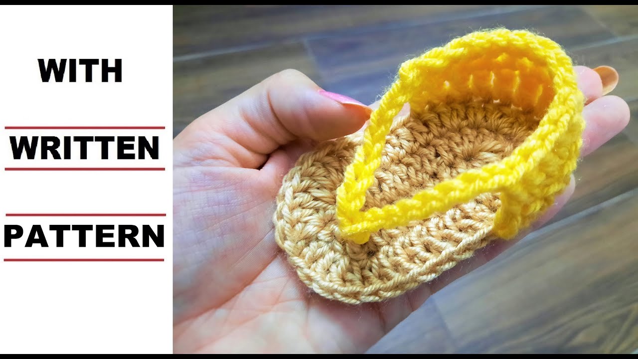 How to Crochet Baby Sandals Design, Crochet baby shoes