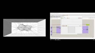 Galaxies Simulation | Grasshopper + Kangaroo + Galapagos