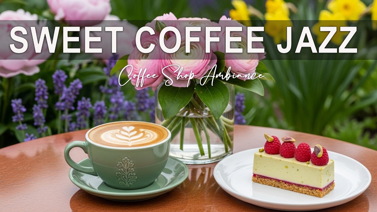 Sweet Coffee Jazz☕Relax Coffee Ambiance Instrumental and Relaxing Jazz Cafe Music for Studying.