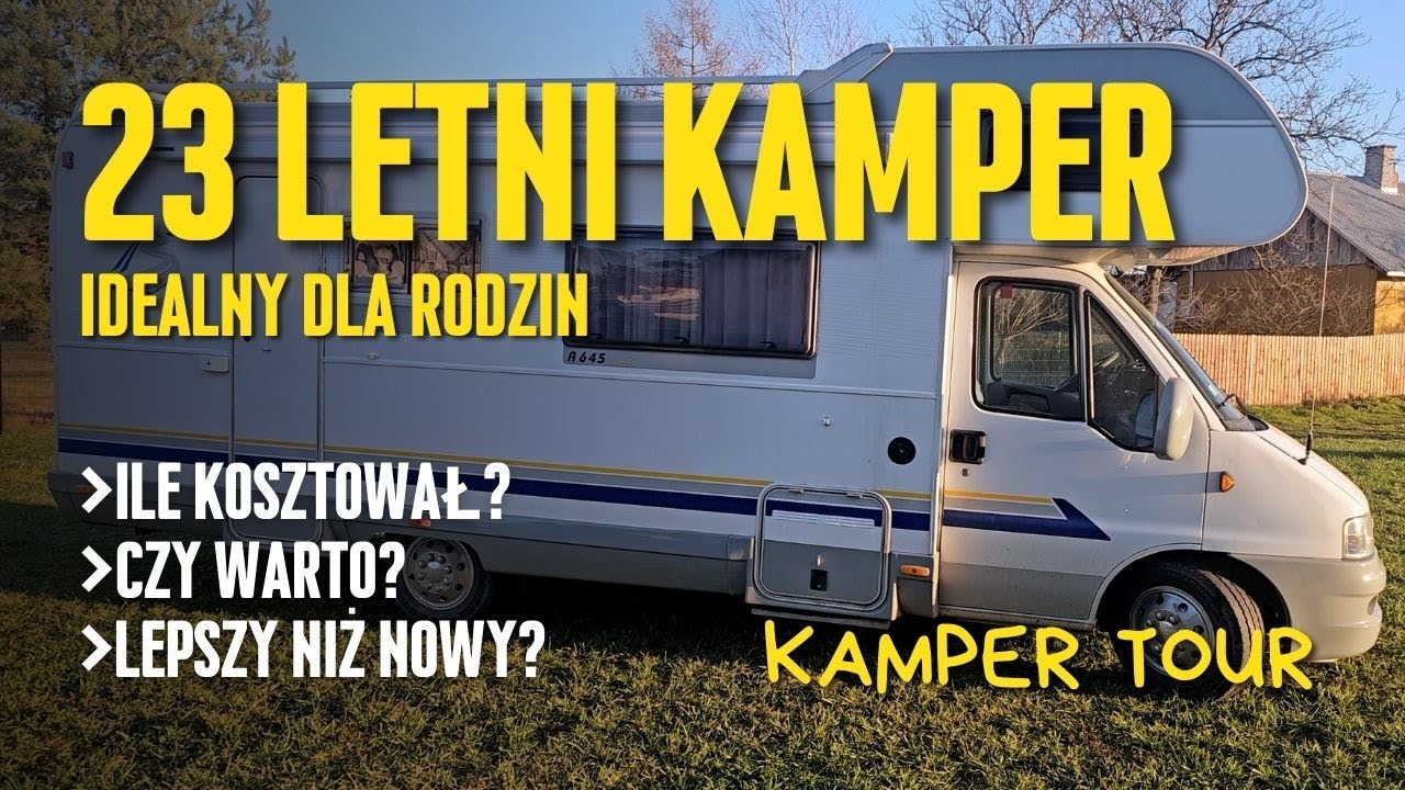 Kupiłem 23-letniego kampera... układ idealny dla rodzin | KAMPER TOUR