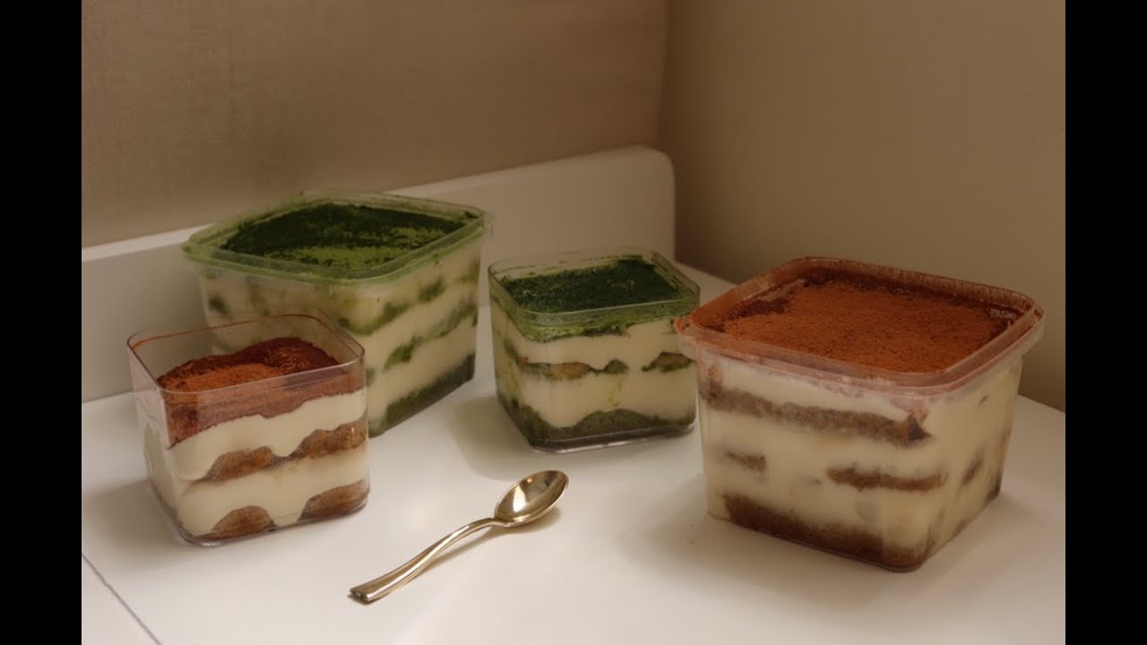 Tiramisu Boxes (matcha & espresso) YouTube