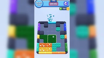 Color Block Jam Level 720 Walkthrough Solution