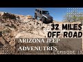 Arizona jeep adventure 32 miles off road wrangler rubicon