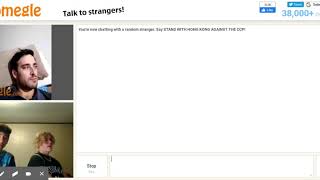 Talking to strangers on omegle! Part 2