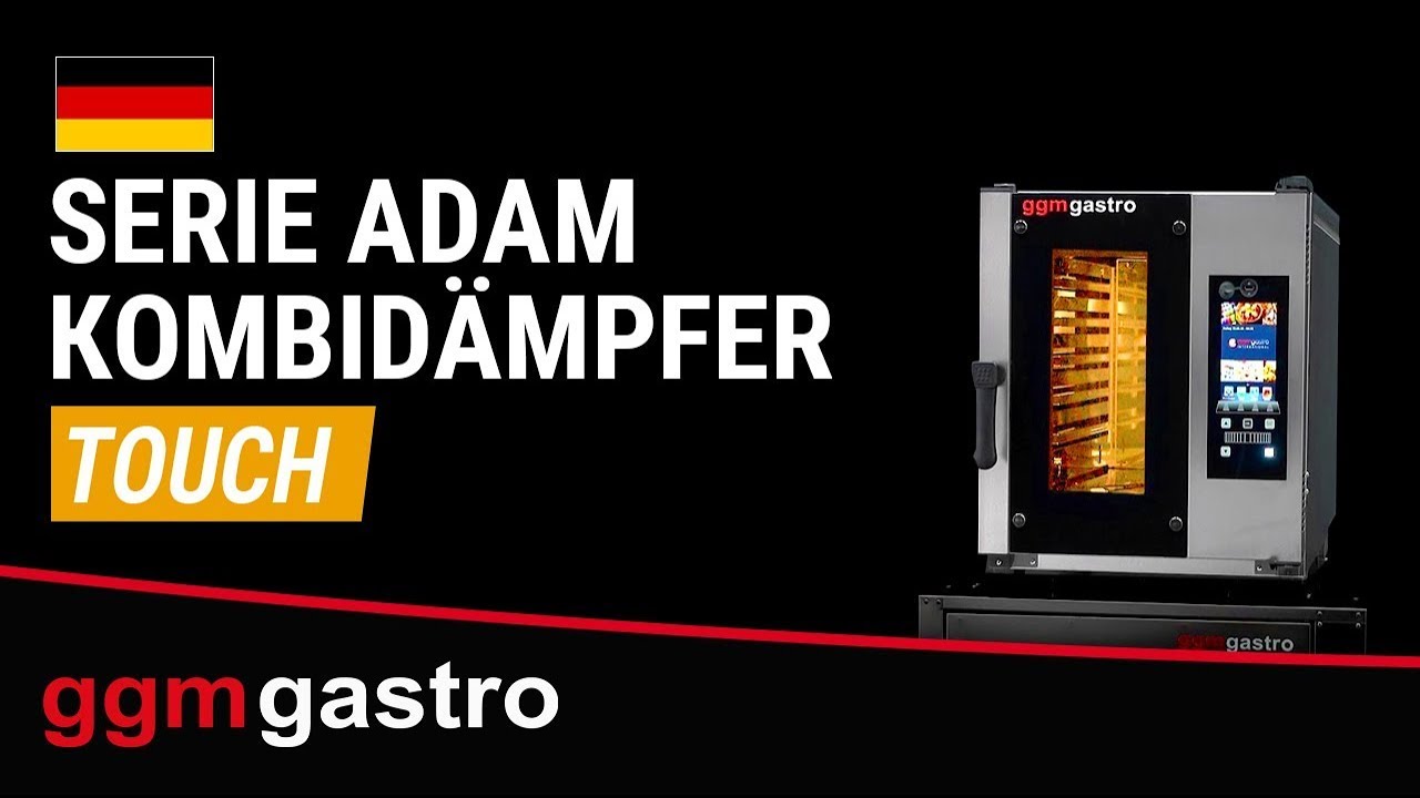 Kombidämpfer Serie Adam   TOUCH Compact   GGM Gastro
