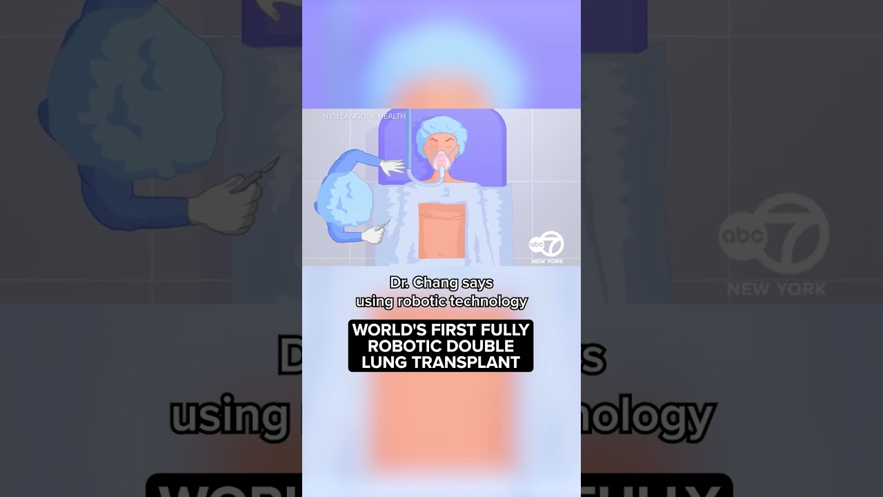 World’s 1st fully robotic double lung transplant