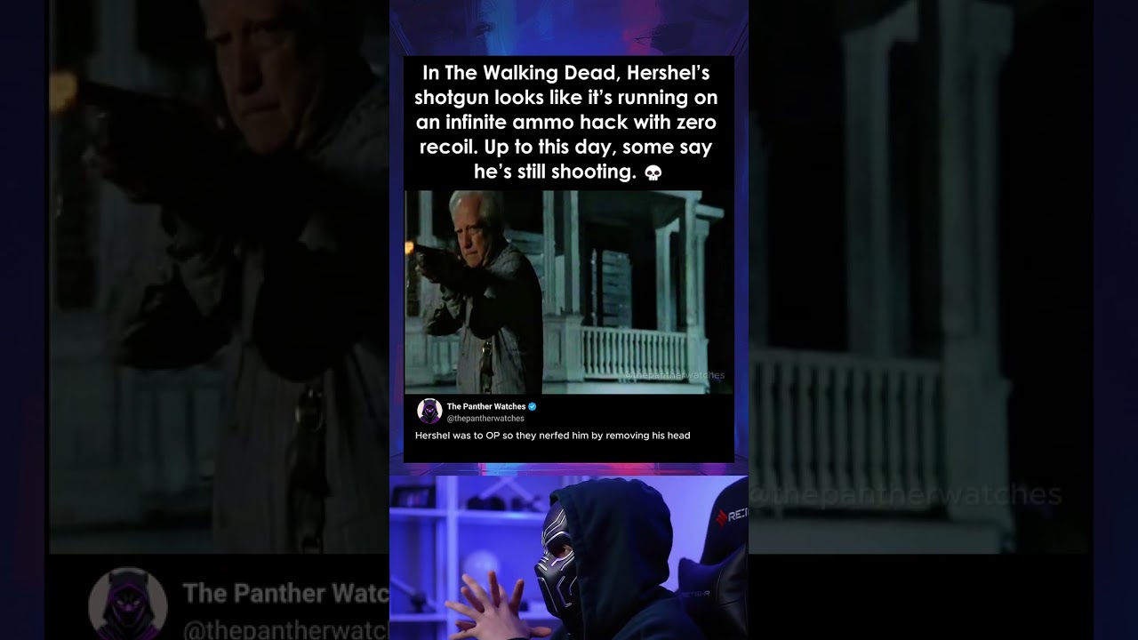 Hershel fires so much it feels like he hacked the game | The Walking Dead