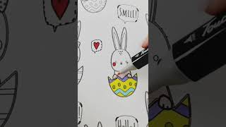 rabbit bunny coloring pages #rabbit #bunny #animals #art #coloringbook