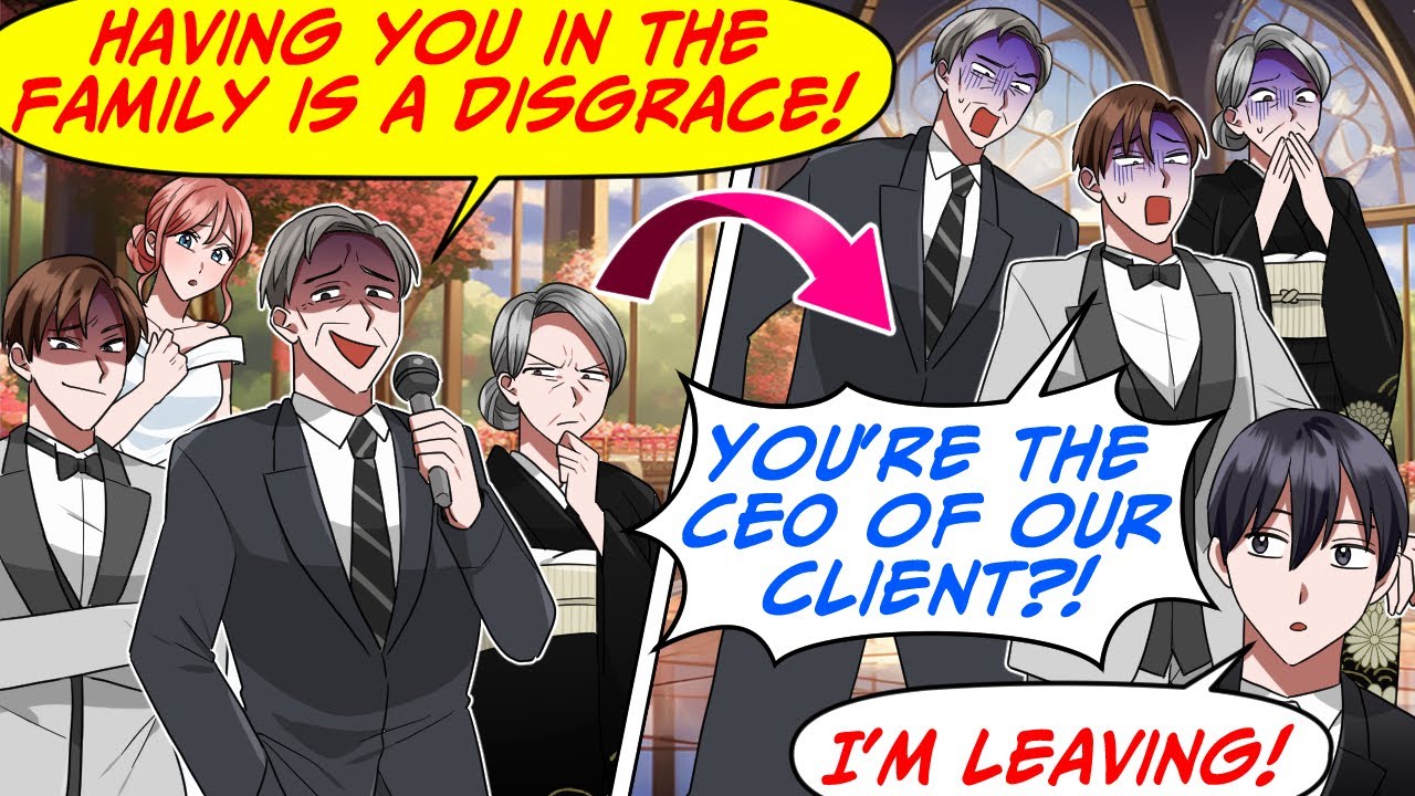 На свадьбе моей младшей сестры её родственники оскорбили меня в своей речи, но… [RomCom Manga Dub]